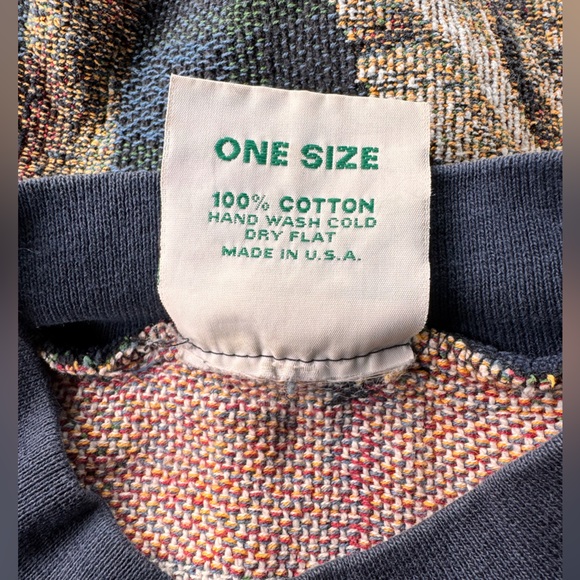 Sugar Street Weavers Puppy Lab Tapestry Pullover Vintage Sweater - Picture 4 of 7